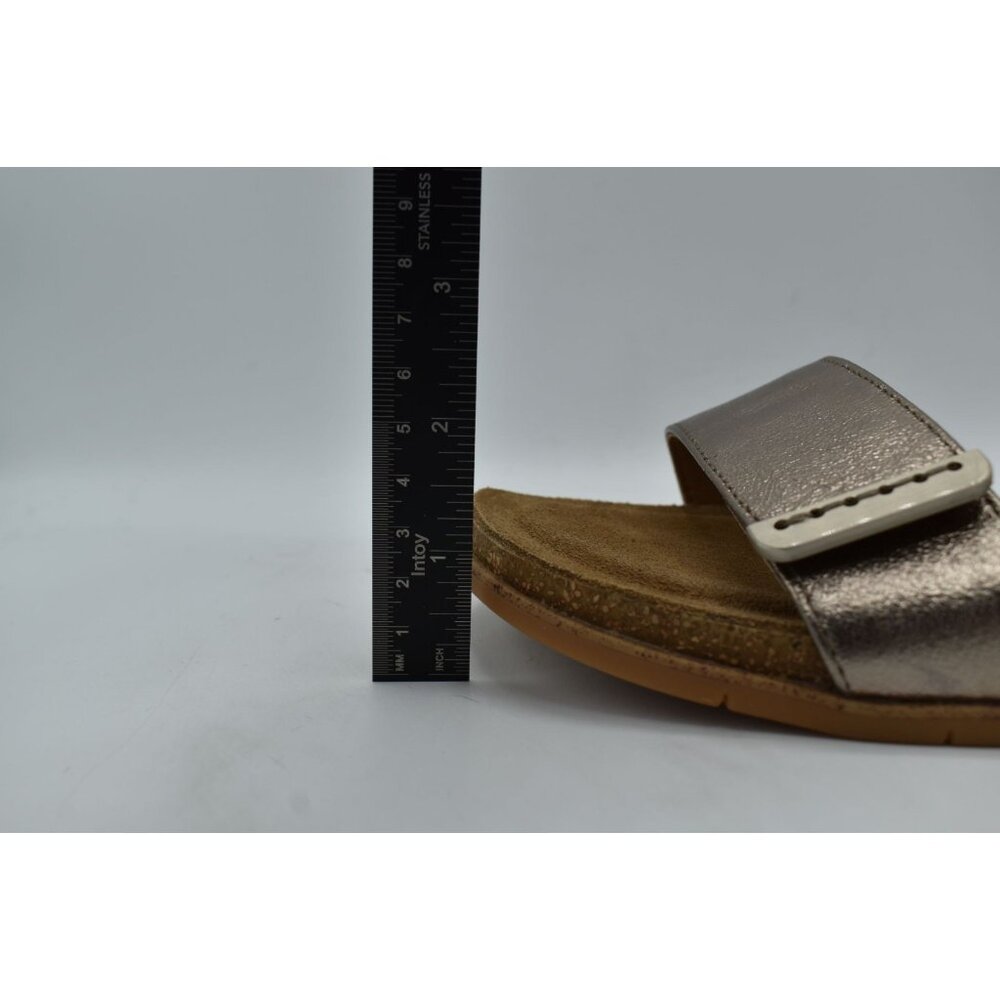 Sofft Womens Size 11 Verdi II Bronze Leather Wedge Sandals Shoes - Picture 8 of 14